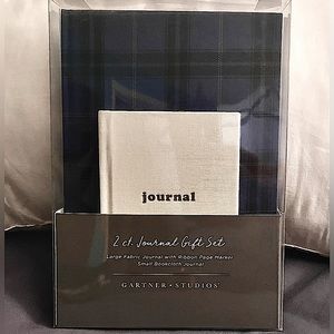 NIB~Gartner Studios Set of 2 Journals~(1 large & 1 small)